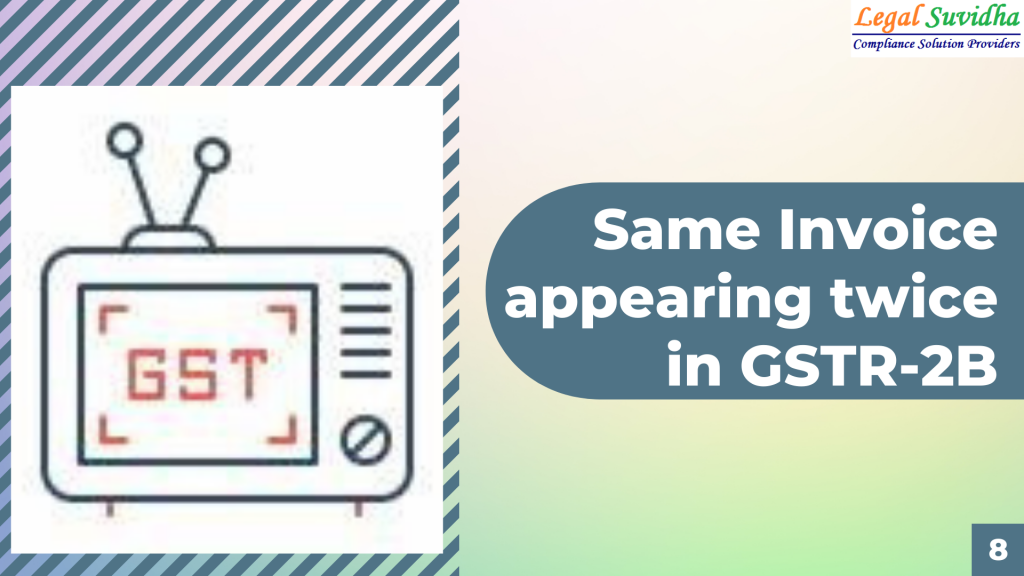 ITC can't avail on Same Invoice