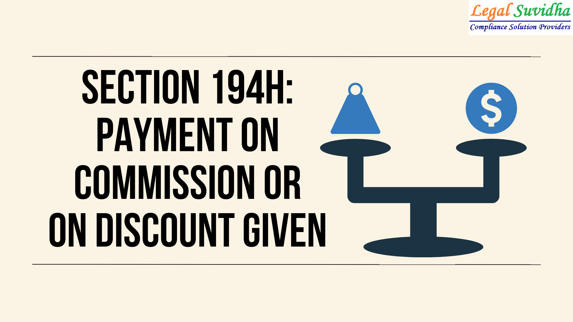 TDS UNDER SECTION 194H