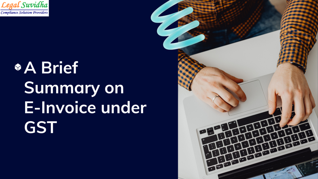 E-Invoice under GST
