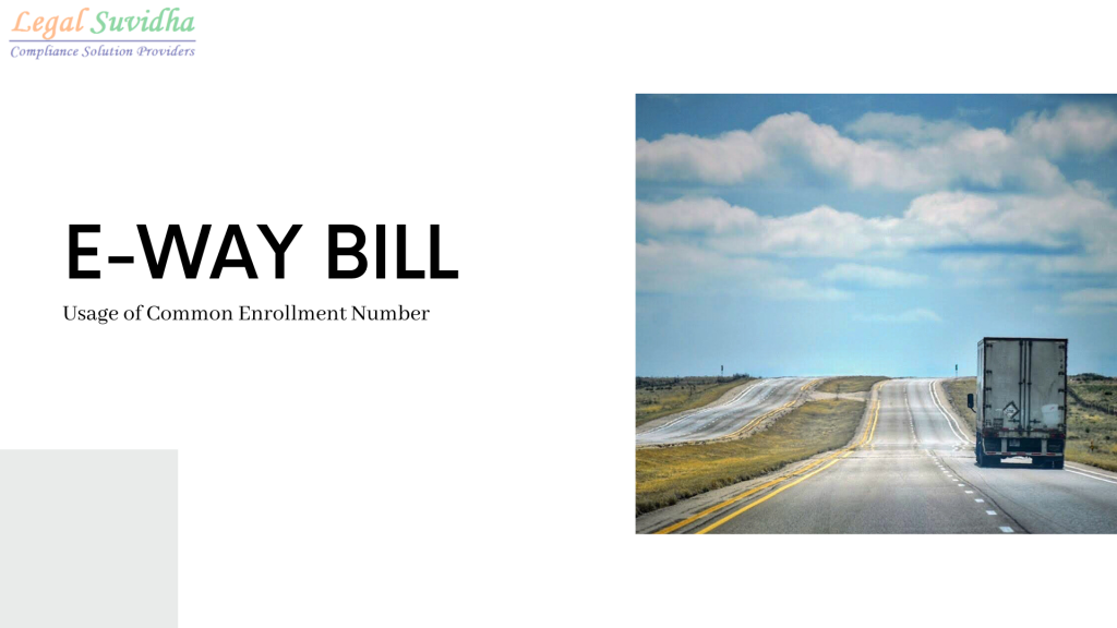 Generation of E-WAY BILL