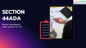 Amendment of Section 44ADA