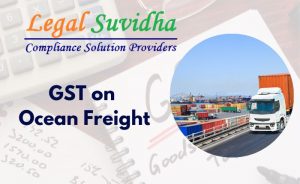 GST on Ocean Freight