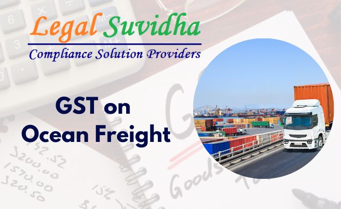 GST on Ocean Freight